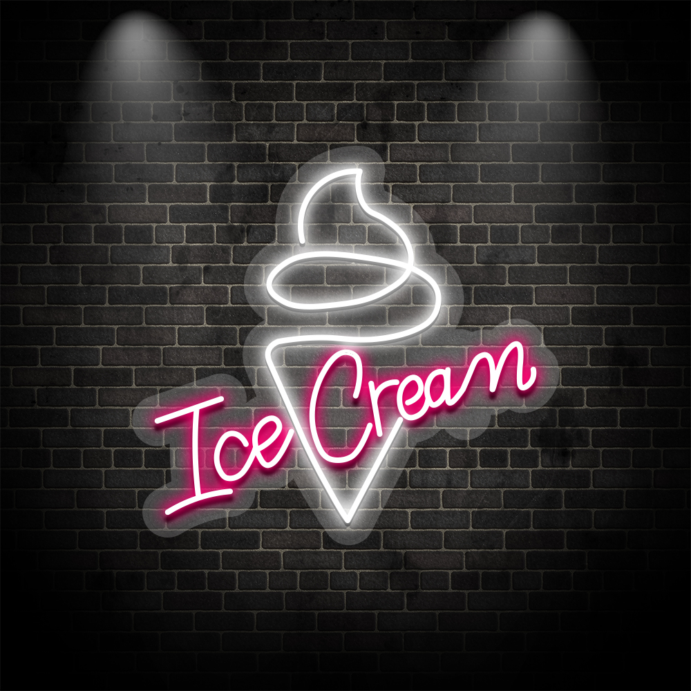 🍦 Ice Cream Neon Tabela