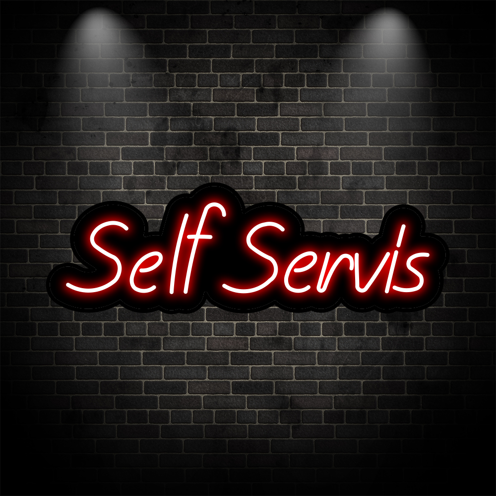 🔴 Self Servis Neon Tabela